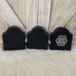 Target BP 2019 Tombstone Chalkboard Tabletop Signs - Black